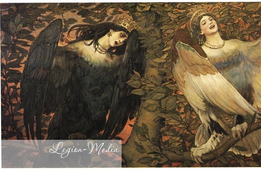 حوريات السماء.. أسرار الطيور الأسطورية في الميثولوجيا الروسية