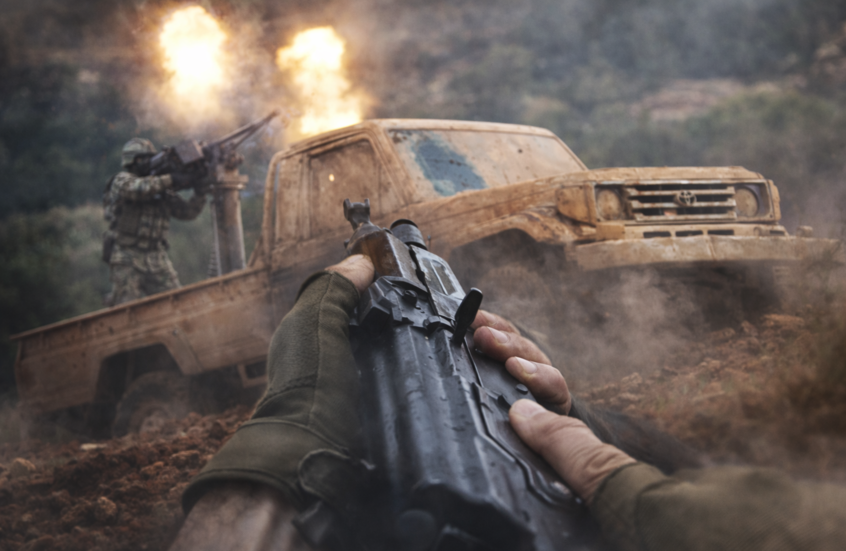 "هجوم جوي مركز وصليات صاروخية".. "حزب الله" يواجه إسرائيل وجيشها بـ75 عملية في يوم واحد