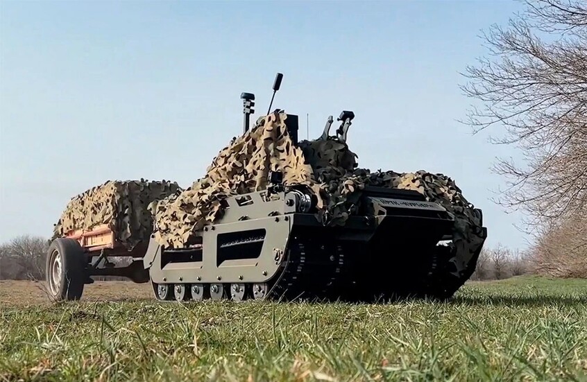 روسيا تطوّر قدرات المنصة الروبوتية البرية "كورير" لزيادة الحمولة والكفاءة (فيديو)