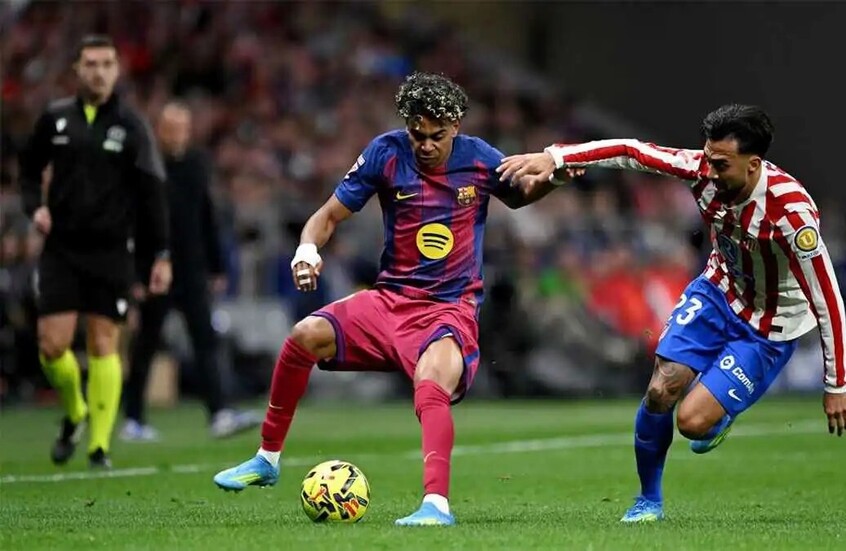 "يويفا" يرد على شكوى برشلونة حول مباراة أتلتيكو مدريد في دوري الأبطال