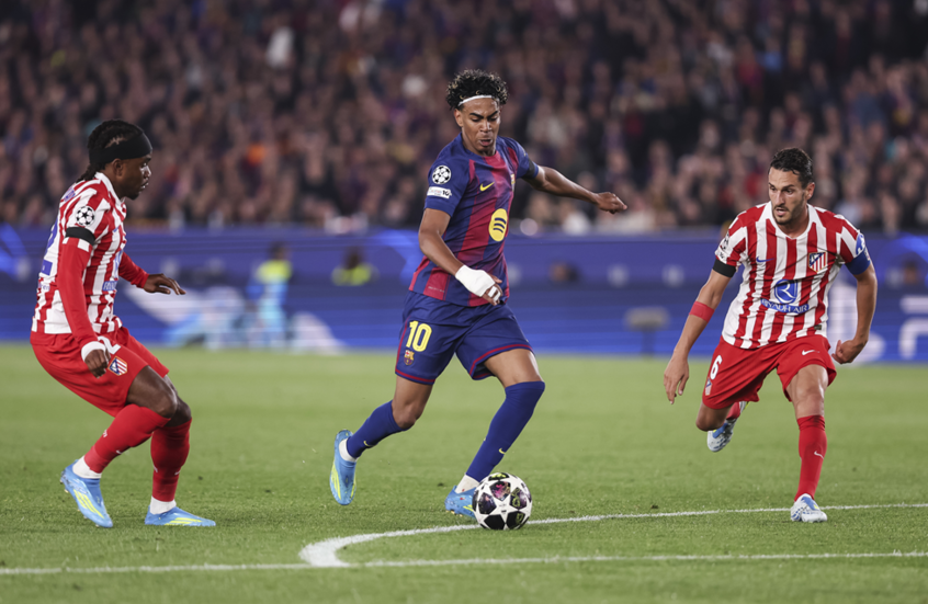 التشكيلة الأساسية لمواجهة أتلتيكو مدريد وبرشلونة في إياب ربع نهائي دوري الأبطال