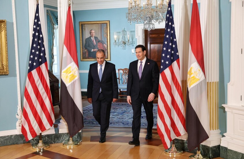 مباحثات مصرية أمريكية في واشنطن يتصدرها وقف التصعيد والأمن المائي