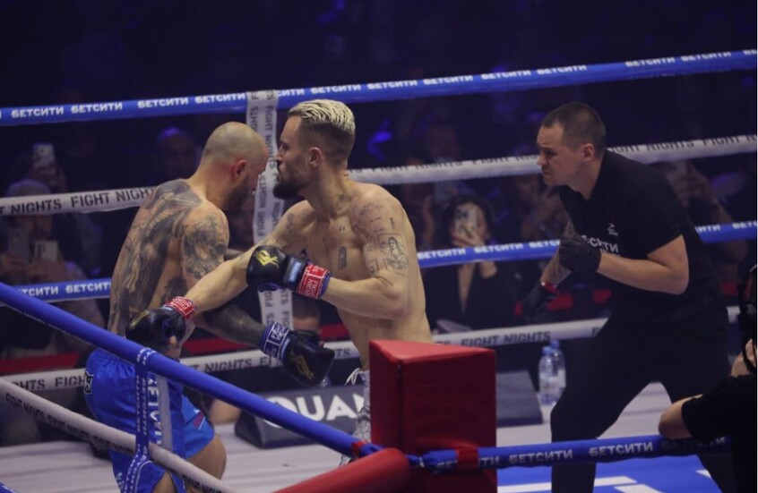 مغن راب يسقط نجم المنتخب الروسي السابق بالضربة القاضية!