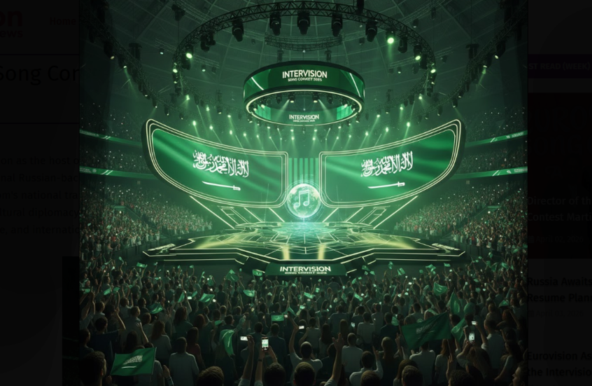 روسيا تبدي استعدادها لمساعدة السعودية في تنظيم مسابقة "إنترفيجن" الدولية