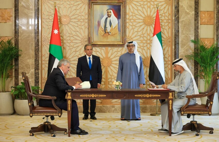 الإمارات والأردن يطلقان مشروع سكة حديد استراتيجيا بقيمة 2.3 مليار دولار