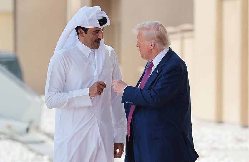 أمير قطر وترامب يبحثان هاتفيا التصعيد الإقليمي وأمن الملاحة الدولية