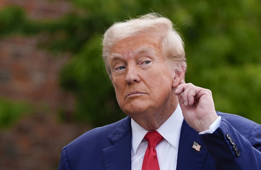 طهران لم تؤكد هذه المعلومات.. تصريح جديد للرئيس الأمريكي بخصوص يورانيوم إيران المخصب