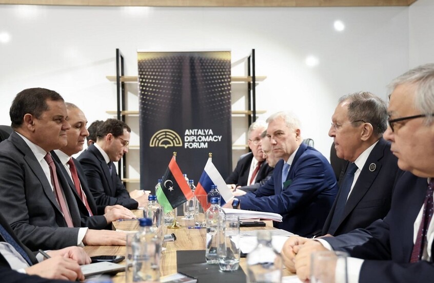 لافروف يبحث مع الدبيبة سبل تعزيز الوضع في ليبيا