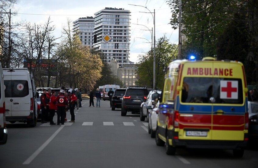 عمدة كييف: 8 جرحى يتلقون العلاج بعد حادث إطلاق النار في المدينة