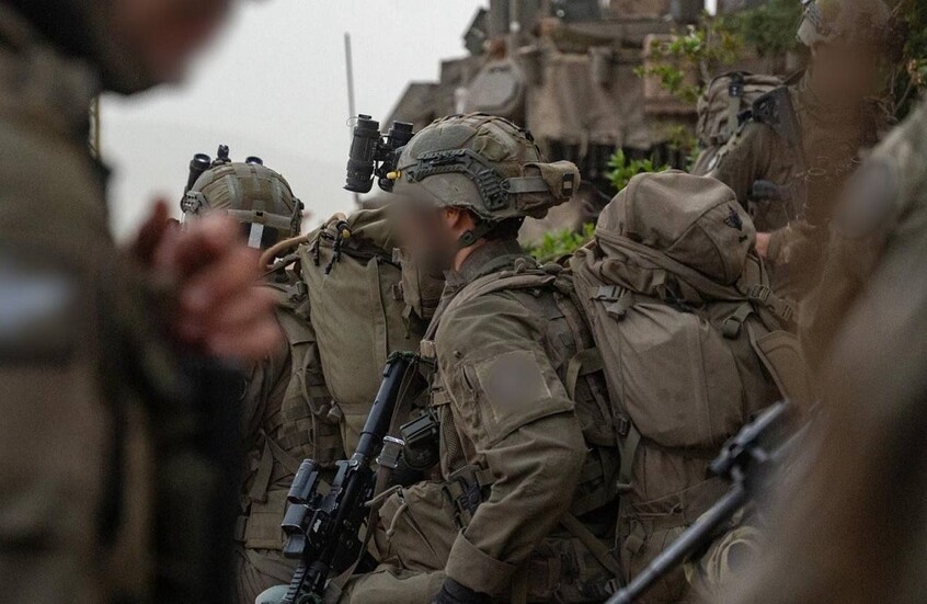 الجيش الإسرائيلي ينشر خريطة لنطاق خط الدفاع الأمامي حيث تعمل قواته في جنوب لبنان