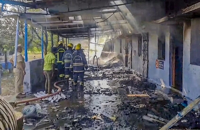 مقتل أكثر من 25 شخصا في انفجار بمصنع للألعاب النارية في الهند (فيديو)