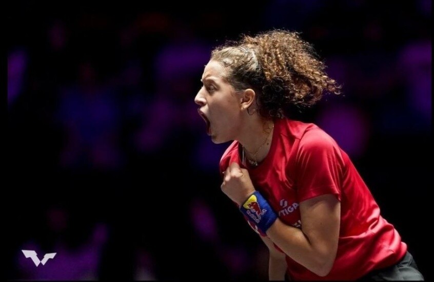 المصرية هنا جودة تصنع التاريخ في تنس الطاولة العالمي