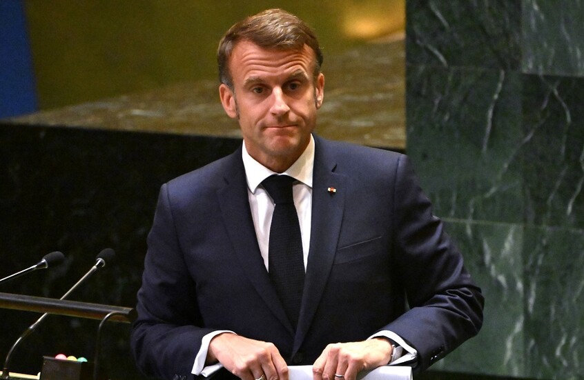 ماكرون يصف التصعيد الأمريكي الإيراني في مضيق هرمز بأنه خطأ