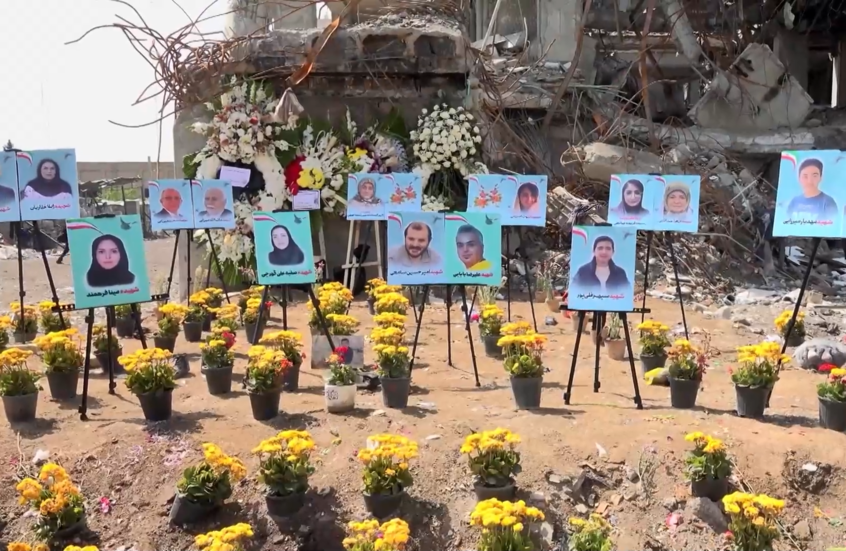 سفراء يتفقدون مباني تاريخية ودينية ومنشآت مدنية مدمرة خلال الحرب في طهران