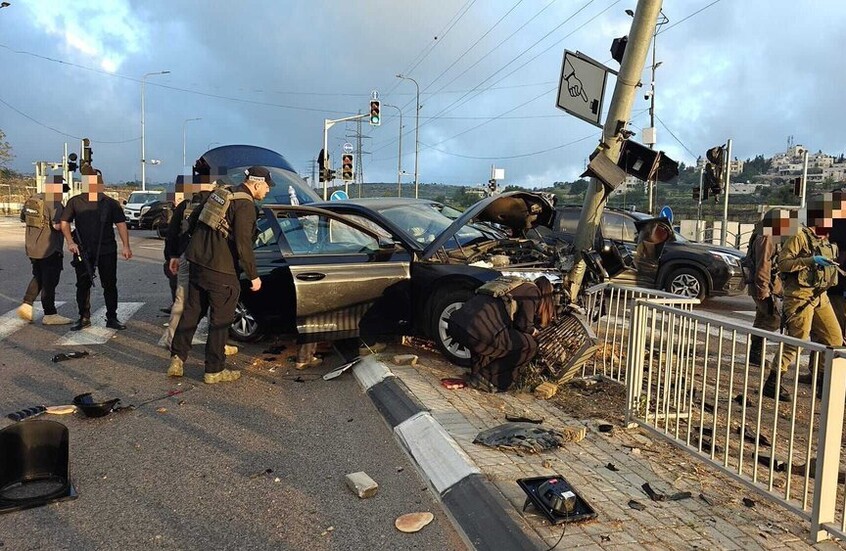 مقتل طفل فلسطيني دهسا بسيارة تابعة لوحدة أمن الوزراء الإسرائيلية قرب الخليل (فيديو)