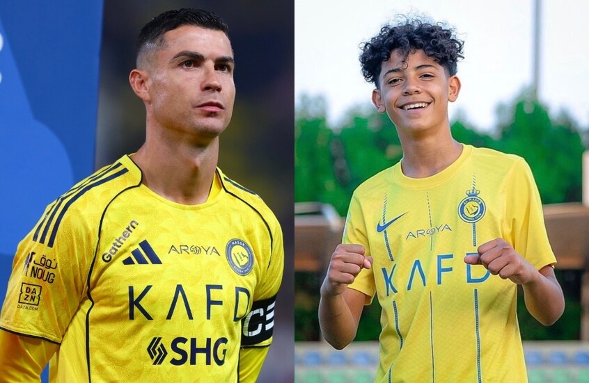 الحلم يقترب من التحقق.. كريستيانو جونيور على وشك قيادة هجوم النصر مع والده