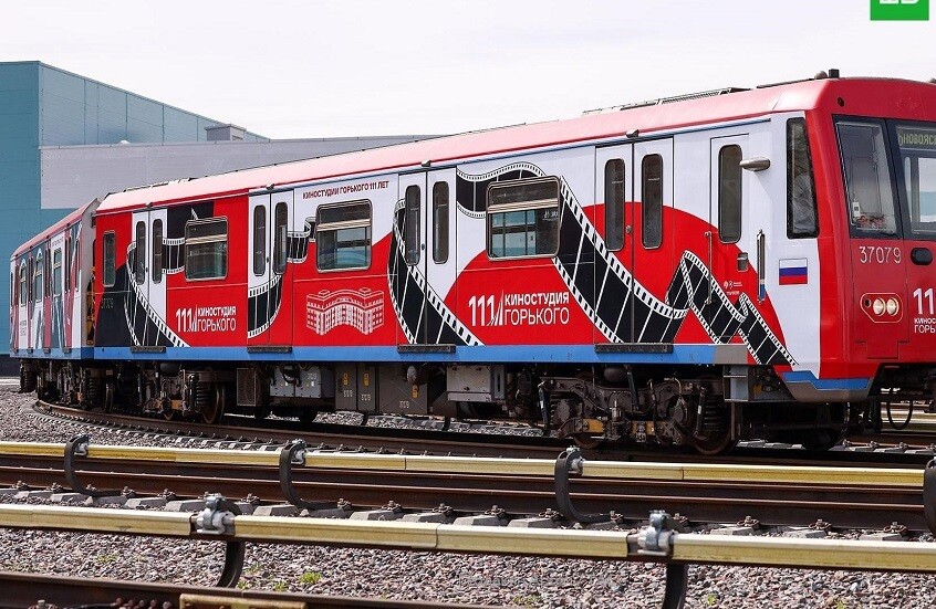 قطار سينمائي في مترو موسكو.. رحلة في تاريخ استوديو "غوركي"