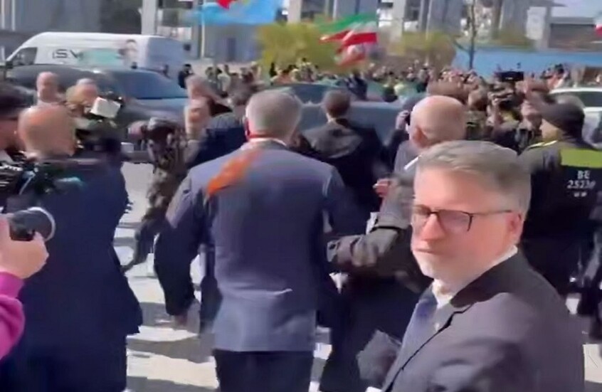 نجل شاه إيران يتعرض لاعتداء في برلين (فيديو)