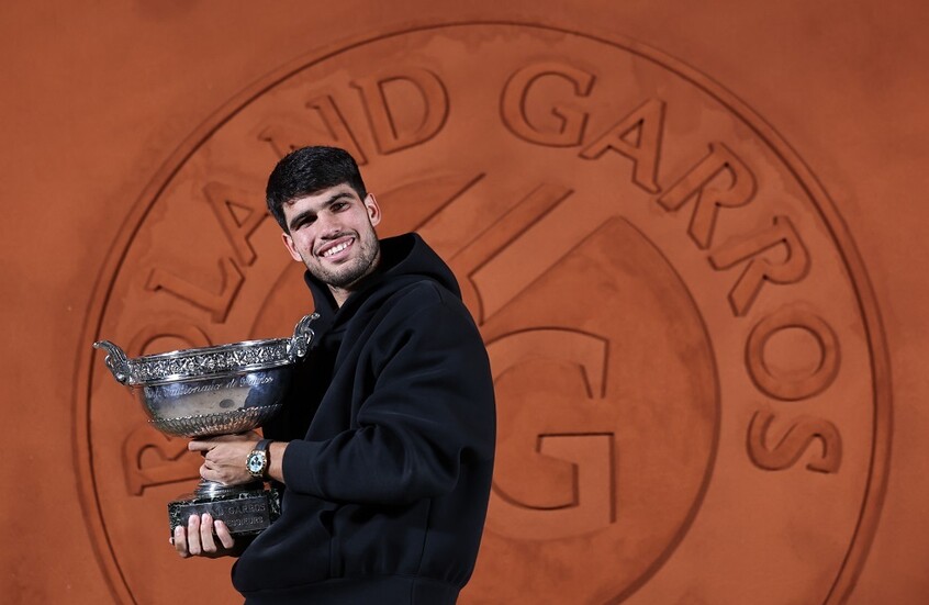 مفاجأة مدوية.. بطولة "رولان غاروس" كارلوس ألكاراز