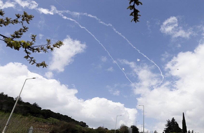 الجيش الإسرائيلي: حزب الله يشن هجوما بالصواريخ على الجليل