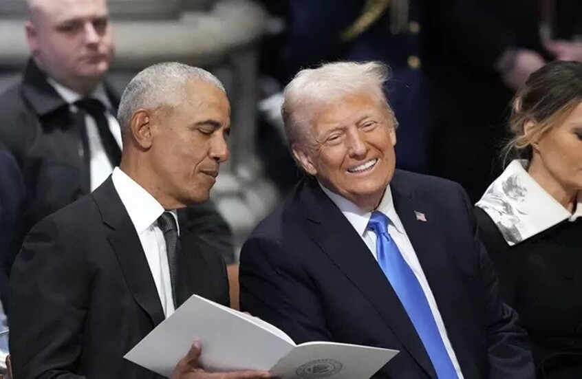ترامب يهاجم أوباما بصورة "حوض الانعكاس": حسين أوباما تركها مستنقعا