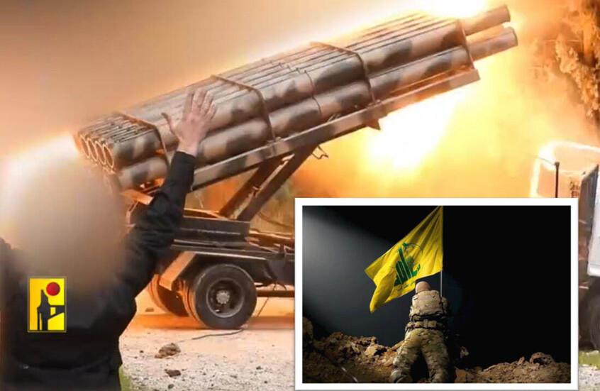 لقطات من مقاطع فيديو نشرها "حزب الله" اللبناني