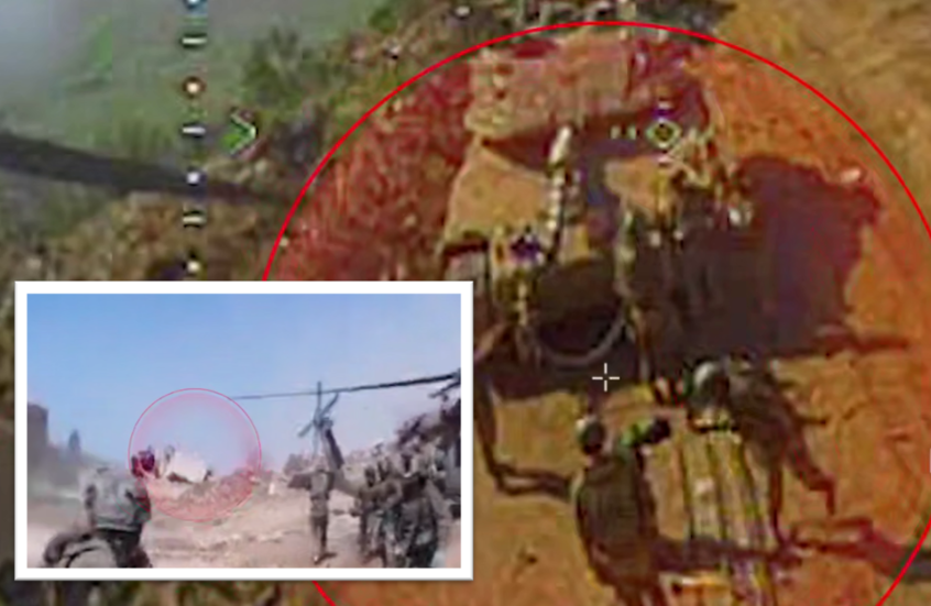 "إصابة جنود بشكل مباشر وهروب آخرين".. مشاهد من استهداف "حزب الله" لقوات إسرائيلية جنوب لبنان (فيديو)