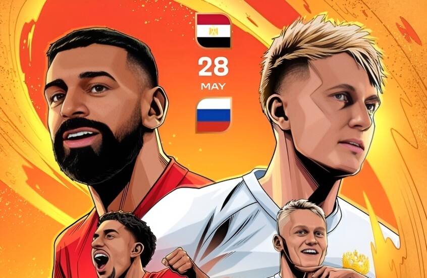 المنتخب الروسي يواجه مصر وديا بالقاهرة قبل المونديال 