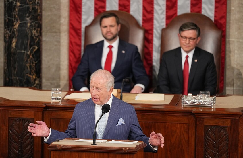 تشارلز الثالث يدعو إلى وحدة الناتو من منبر الكونغرس الأمريكي