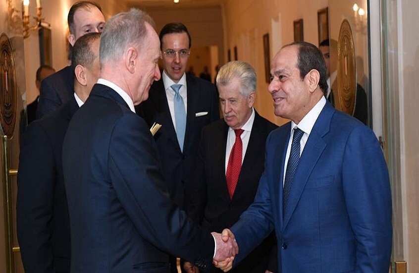 الحكومة المصرية تشيد بنتائج زيارة نائب الرئيس الروسي للقاهرة