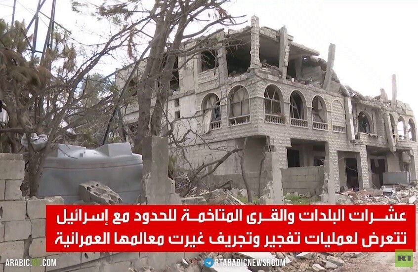 دمار ونزوح في قرى لبنان الجنوبية