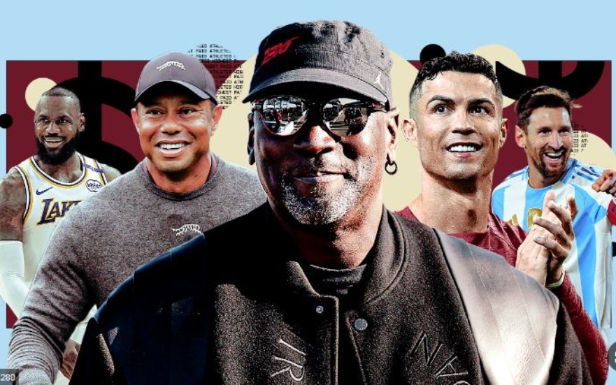 الكشف عن أعلى الرياضيين دخلا في التاريخ