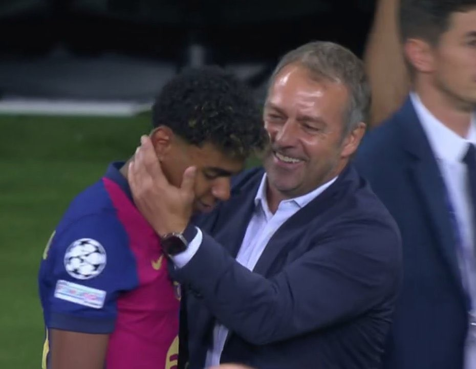 بعد بيان لامين جمال.. هانز فليك  يعلق على أزمة مباراة إسبانيا ومصر (فيديو)