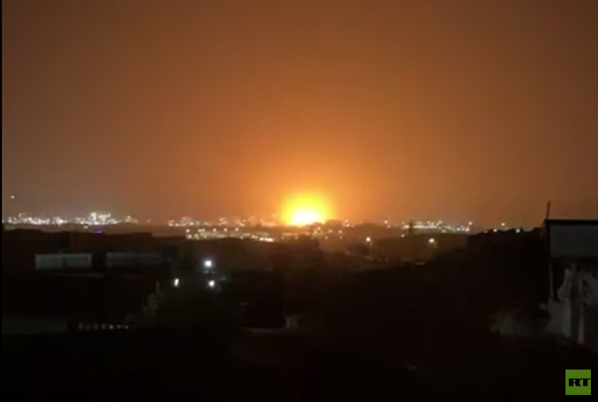 إسرائيل تعلن رصد صواريخ أطلقت من إيران وفيديو يوثق لحظة سقوط صاروخ بشكل مباشر في بئر السبع