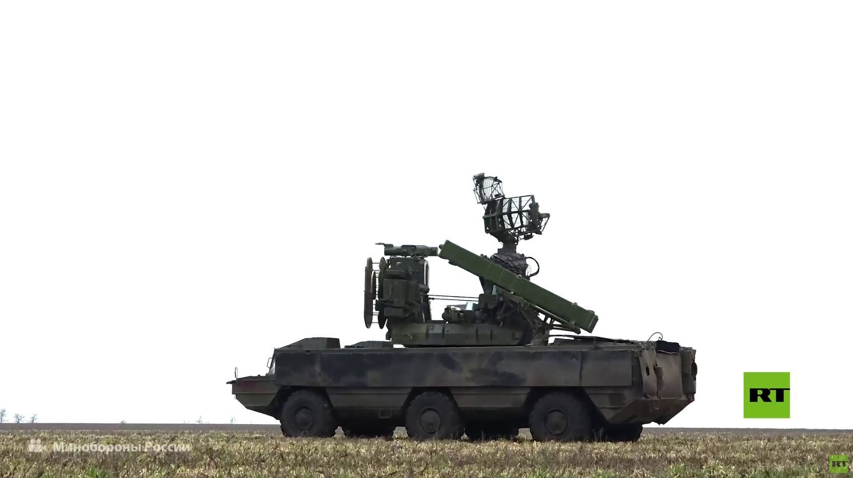 مشاهد عمل قتالي لمنظومة صواريخ مضادة للطائرات من طراز "Osa-AKM"