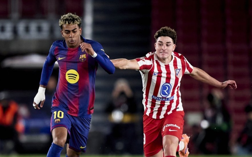 على رأسهم لامين جمال.. خطر الإيقاف يطارد نجوم برشلونة قبل قمة دوري الأبطال