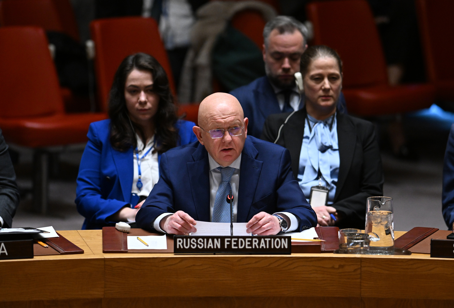 نيبينزيا: روسيا تسعى للسلام في الشرق الأوسط وتدين العدوان ضد إيران