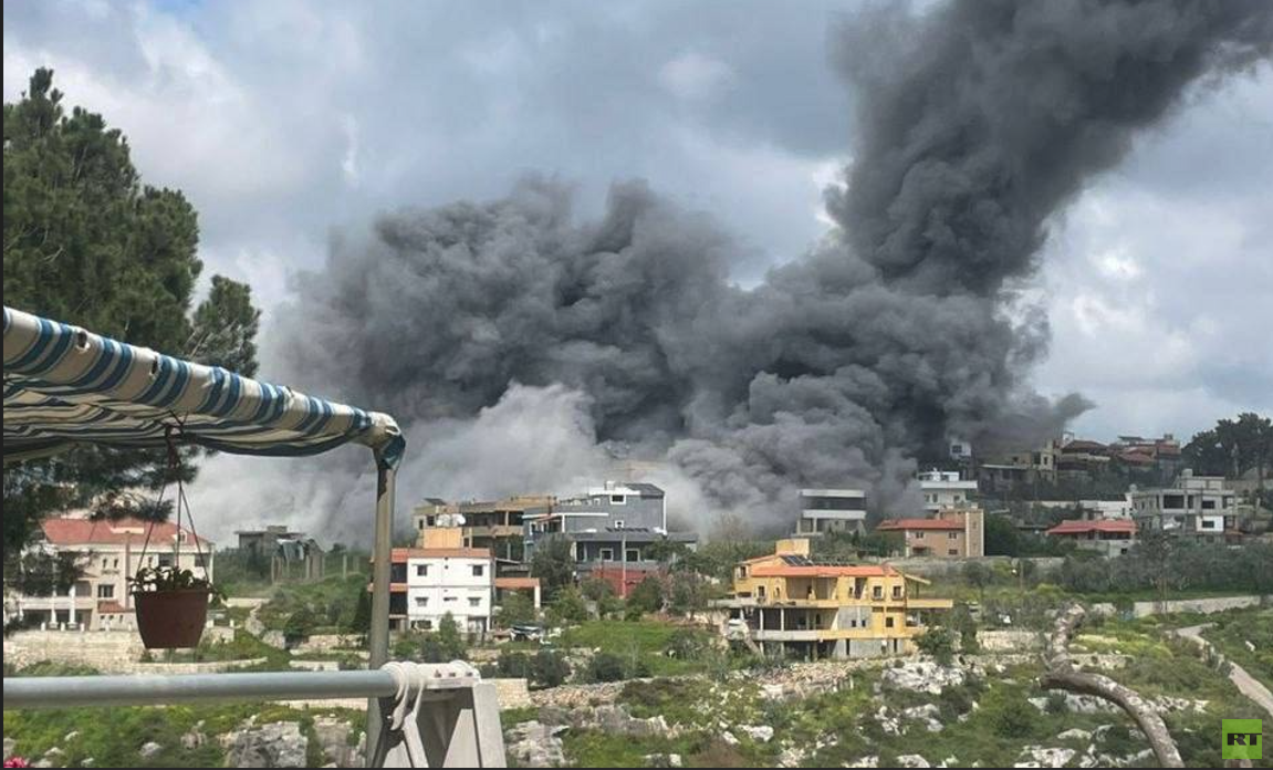 ‏مراسلتنا: غارات غير مسبوقة على بيروت ومناطق الضاحية والجنوب والبقاع شرق لبنان