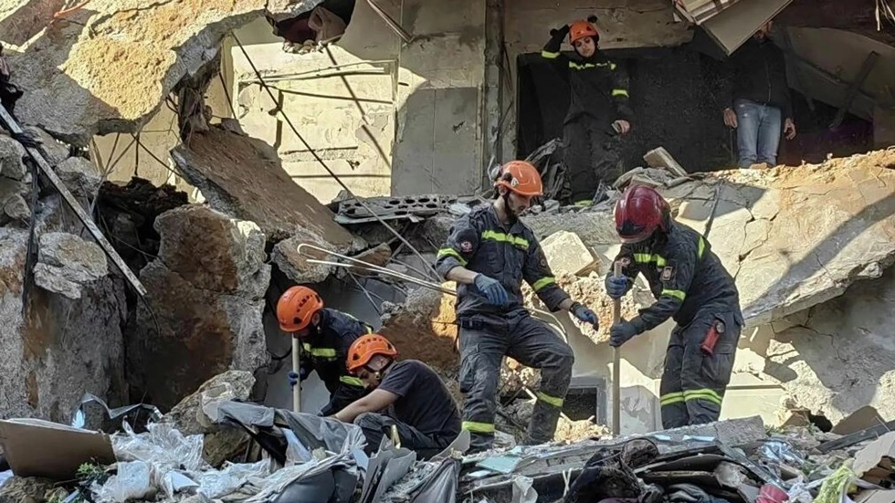 لبنان: 182 قتيلا و890 جريحا إثر الغارات الإسرائيلية على بيروت والضاحية الجنوبية