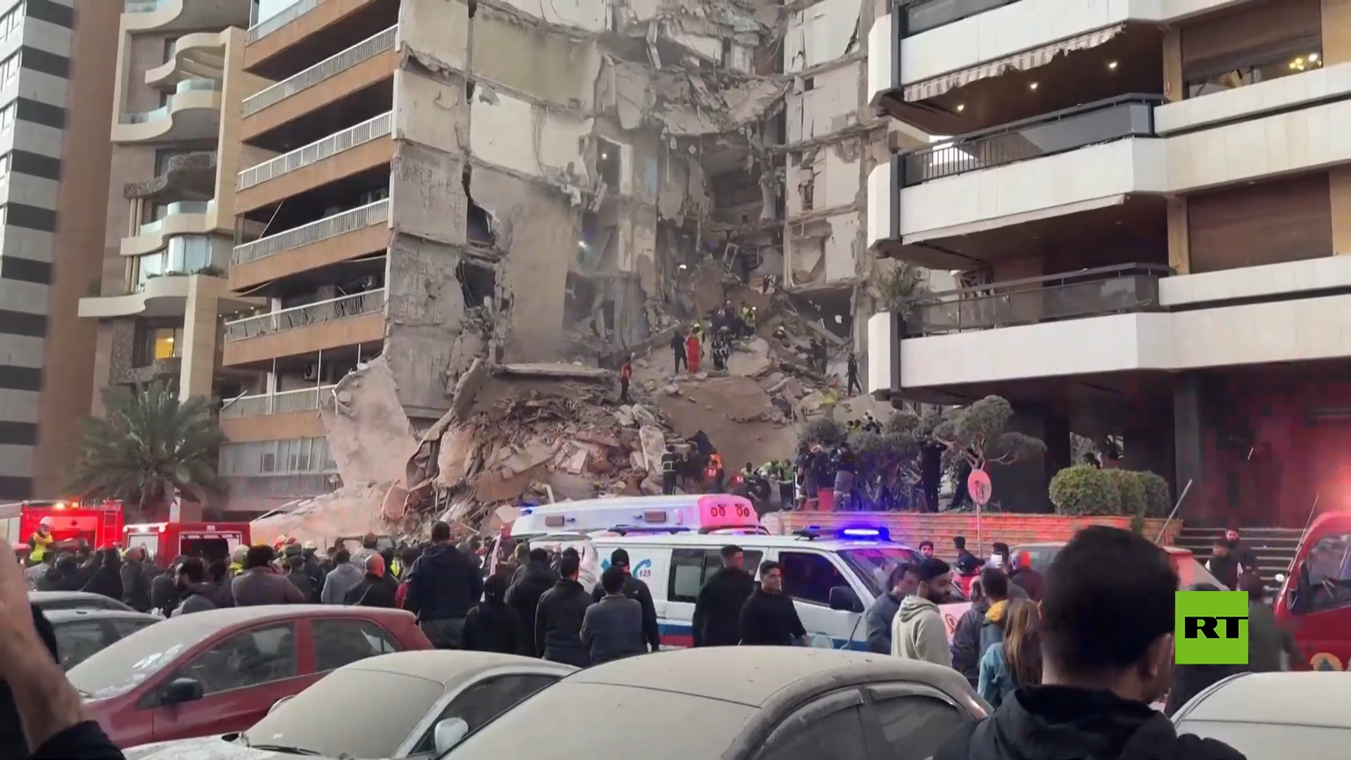 غارة إسرائيلية جديدة تمحو مباني سكنية وسط بيروت