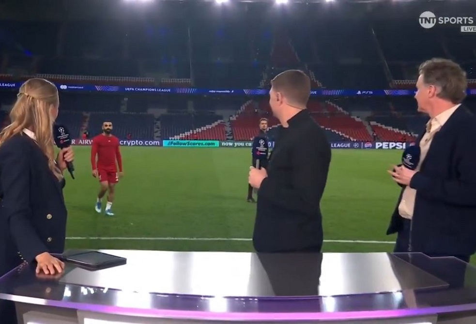 في ملعب خال..  جيرارد يعلق على رد فعل صلاح بعد هزيمة ليفربول أمام باريس سان جيرمان (فيديو)