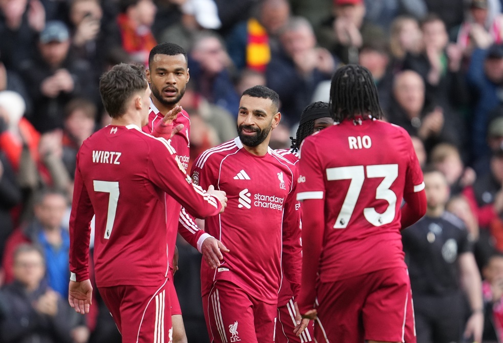 ليفربول يكرم وفادة فولهام بثنائية بوجود صلاح (فيديو)