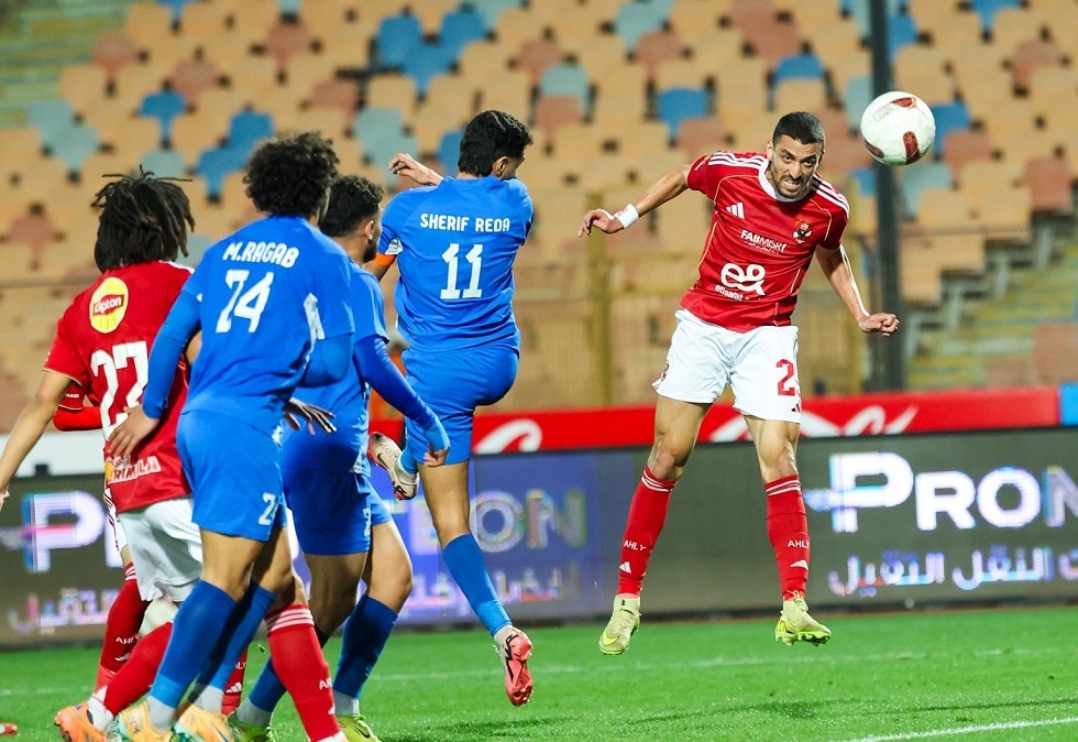 شاهد.. هدف الأهلي فوز في الوقت الضائع