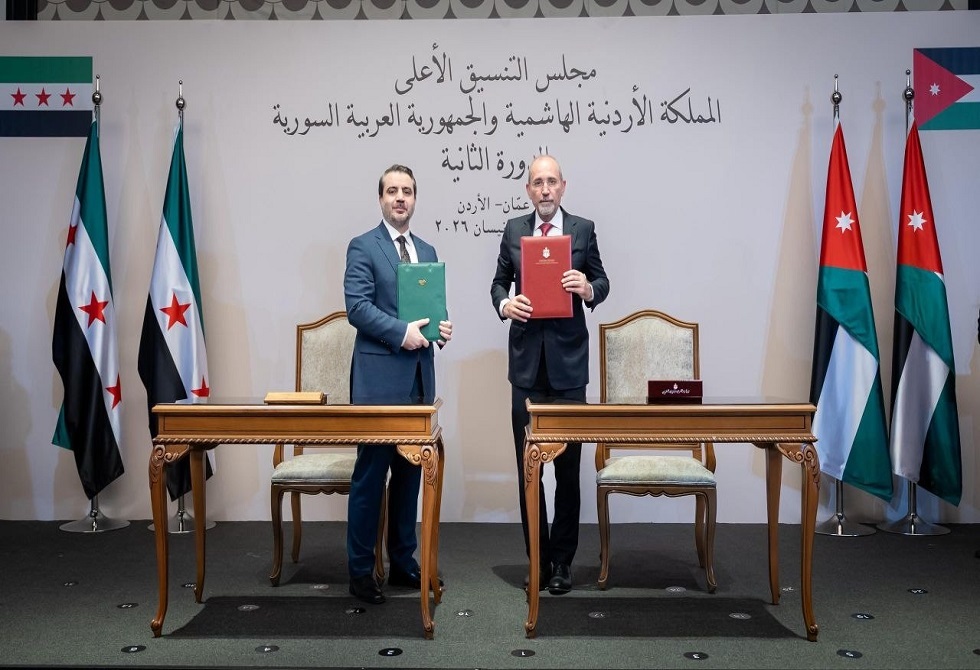 دمشق وعمان: نعمل على إحياء سكة الحجاز وخط الغاز العربي وتنسيق الربط الرقمي مع الرياض