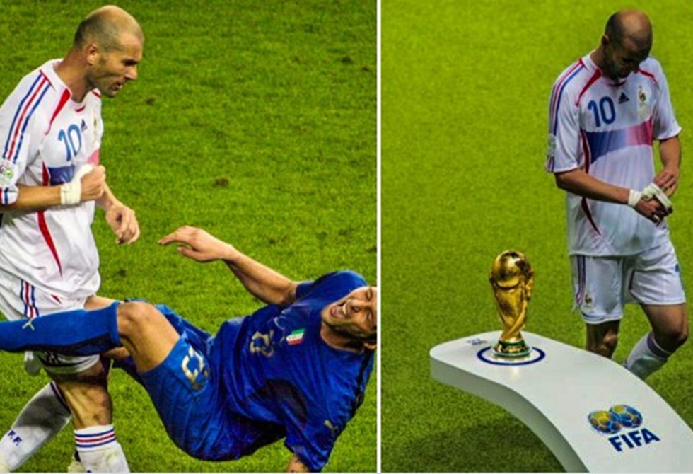 "هدف بانينكا" ثم طرد.. "نطحة الصدر" التي سطرت نهاية مأساوية لمسيرة زيدان