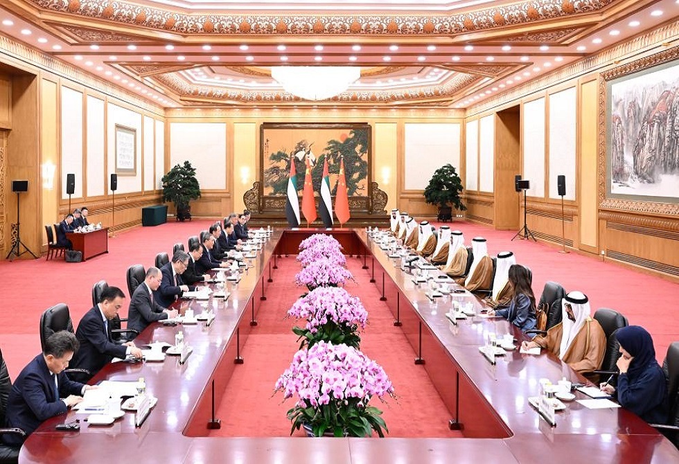 رئيس الصين يطرح  أمام الإمارات 4 مقترحات للحفاظ على السلام في الشرق الأوسط