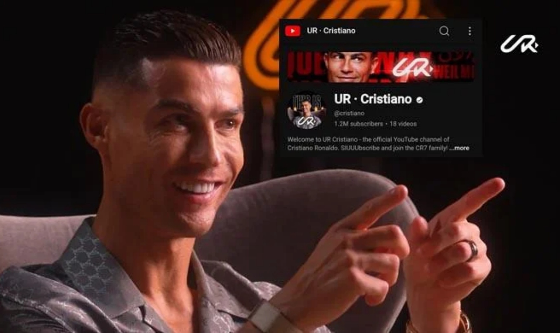 كريستيانو رونالدو على أعتاب إنجاز رقمي تاريخي في "يوتيوب"