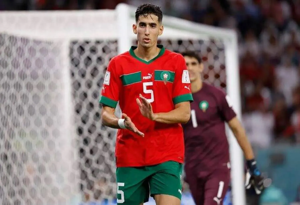 نجم المنتخب المغربي نايف أكرد مهدد بالغياب عن مونديال 2026