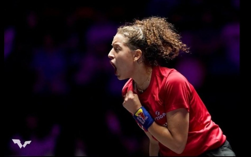 المصرية هنا جودة تصنع التاريخ في تنس الطاولة العالمي