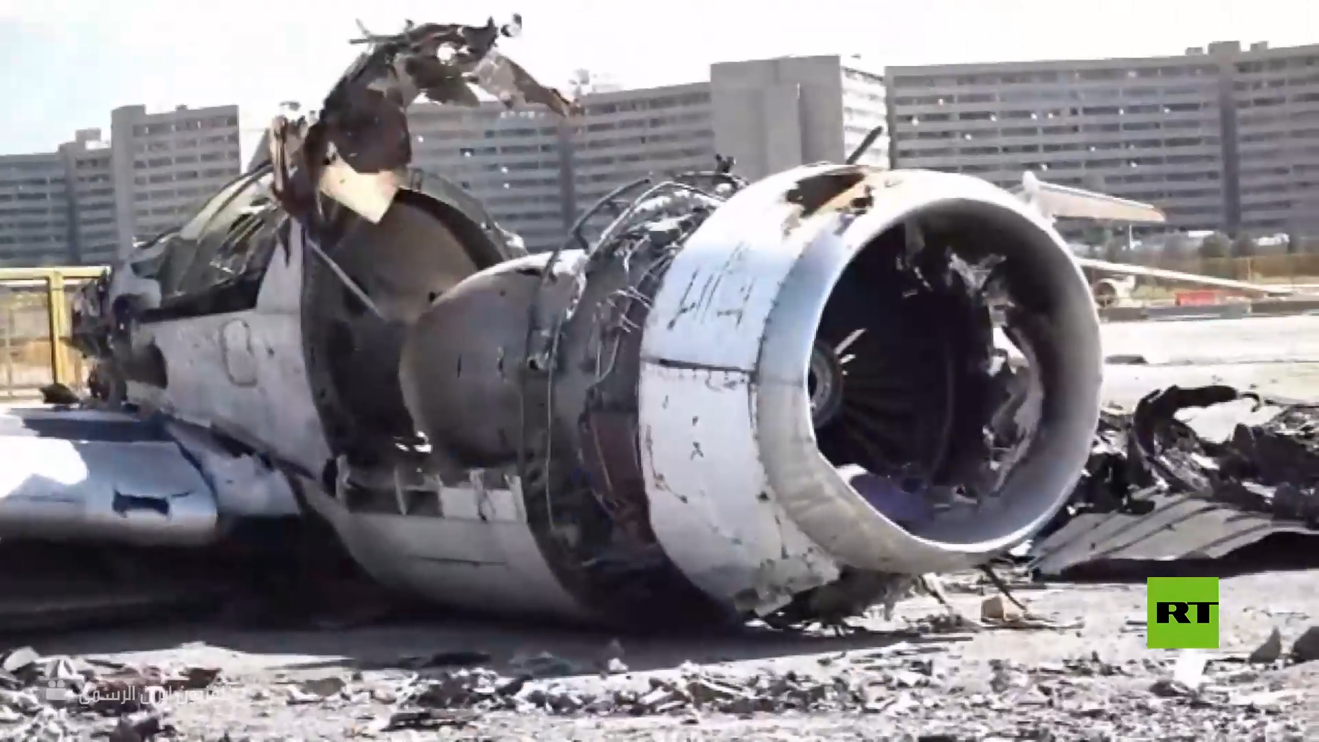 رصد طائرات مدمرة في مطار مهرآباد بطهران عقب الضربات الأمريكية الإسرائيلية على إيران